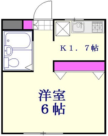 小池ハイツの物件間取画像